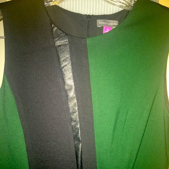 NWT Vince Camuto SZ 6 Green/Black Dress 67% Off! - Picture 4 of 8
